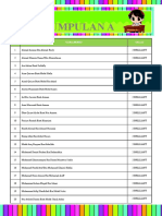 List of Students in Class 2 BRILLIANT