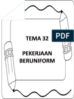 Tema 32 Pekerjaan Beruniform (20 MS)