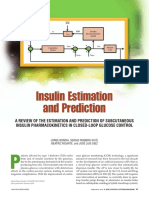 Insulin Estimation and Prediction