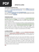 Appunti letteratura latina 