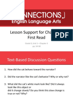Lesson Support For Chapter 4 First Read: Grade 9, Unit 1-Chapter 4 Pp. 54-58