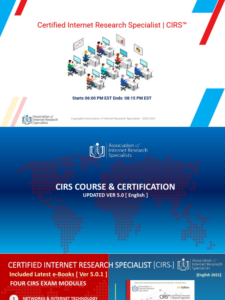 CIRS Certification Training Program | PDF | Search Engine Optimization ...