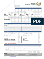 Application Form 2011 Sarawak Maritime