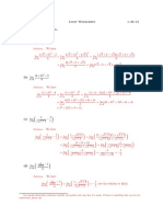 MATH 1300 Limit Worksheet 1/23/15