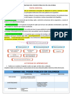 Guía 5 Ramas Del Poder Público en Colombia (Rama Judicial)