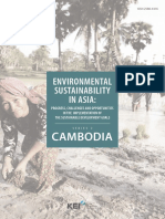 Environmental Sustainability in Asia:: Cambodia