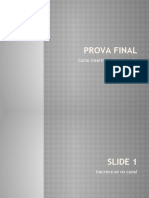 Prova Final