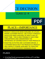 Place Decision