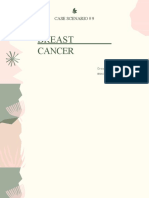 Case Scenario # 9: Breast Cancer