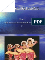 Gandrung Dance