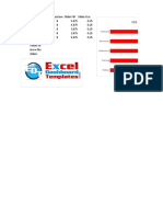 Excel Project Status Spectrum Chart