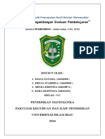 Prosedur Pengembangan Evaluasi Pembelajaran