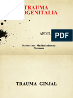 Kuliah Trauma Uro-UMI