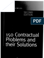 150 Contractual Problems Solutions