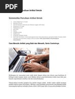 Teknik Penulisan Gambar Dalam Karya Ilmiah Yang Baik Dan Benar | PDF | Seni