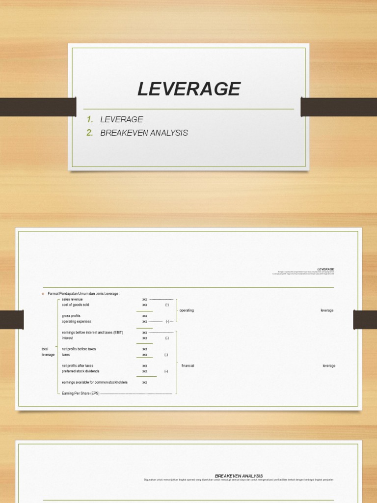Leverage | PDF