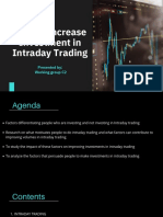 How To Increase Investment in Intraday Trading