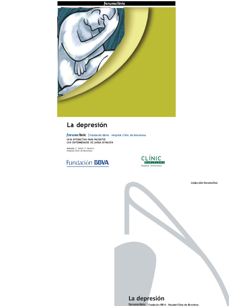 Guía sobre la Depresión y sus Tipos | PDF | Depresión (estado de ánimo ...