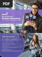 Best Practices For Mobile Marketing Marketo