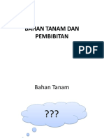 bahan tanam & pembibitan