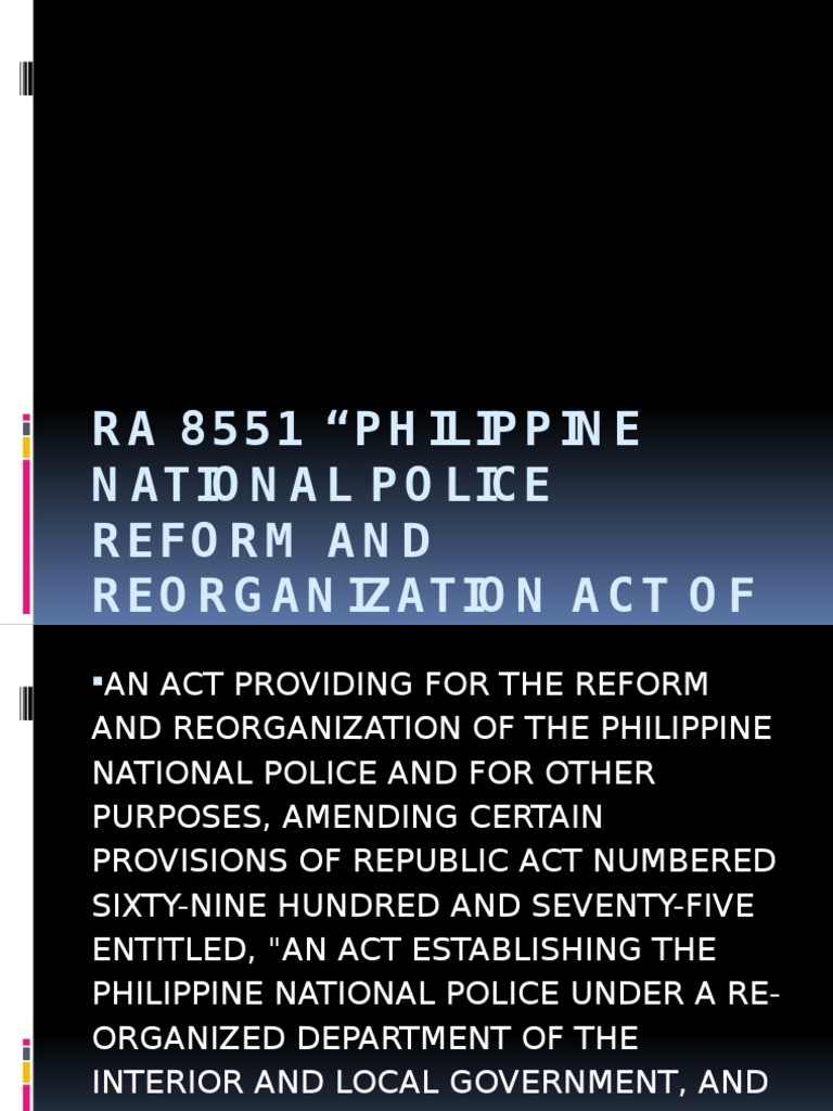 Ra 8551 PDF Subpoena Retirement