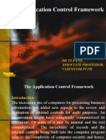 Application controls framework
