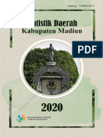 Statistik Daerah Kabupaten Madiun 2020