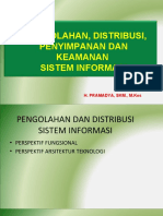 Pengolahan, Distribusi, Penyimpanan Dan Keamanan SIK