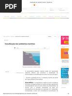 Classificação Dos Ambientes Marinhos - Brasil Escola