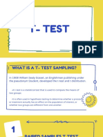 7 .T - Test For Dependent