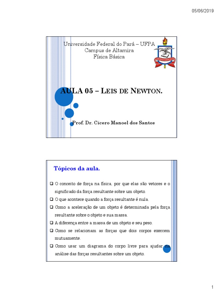 Mapa Mental das Leis de Newton | PDF | Força | Leis do Movimento de Newton