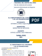 El Comportamiento Del Consumidor y de Las Organizaciones