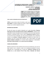 CAS 20084 2017 Del Santa Reducción Categoria Hostilidad