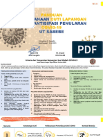 Panduan Pelaksanaan Cuti Saat Pandemi COVID-19 UT SABEBE