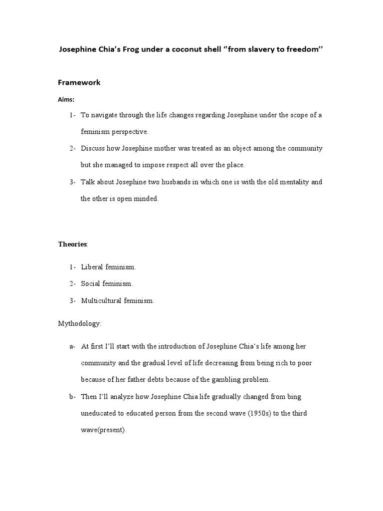 Proposal Josephine Chia | PDF