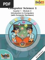 Computer Science 1: Quarter 1 - Module 2