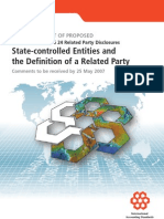 State-Controlled Entities and The Definition of A Related Party