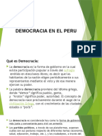 Democracia en El Peru