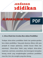 ALIRAN PENDIDIKAN