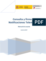 Consulta y Firma de Notificaciones Telemáticas