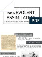 Benevolent Assimilation: Bellosillo, Caballero, Caramat, Cervantes, Corpuz