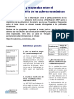 Más Preguntas y Respuestas Sobre Actores Económicos.