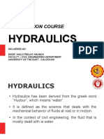 Module Hydraulics