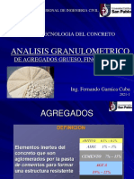 Diapositivas GRANULOMETRÍA AGREGADOS