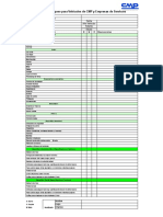 Lista de Chequeo para Vehículos Livianos CMP