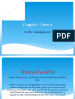 Chapter Eleven: Conflict Management