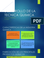 Desarrollo de La Tecnica Quimica