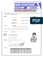 Ejercicios de Progresión Geométrica para Cuarto de Secundaria