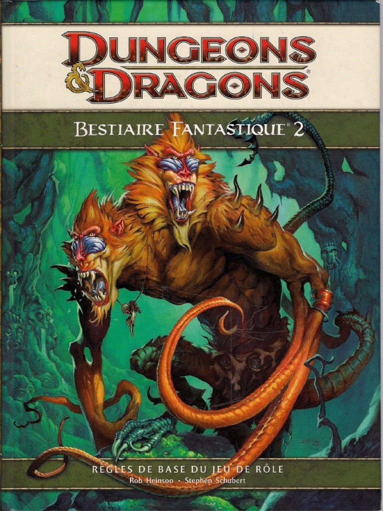 Donjons Et Dragons D&D 4ème Edition [JDR FR] [PACK