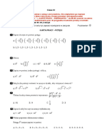 Matematyka Klasa VII